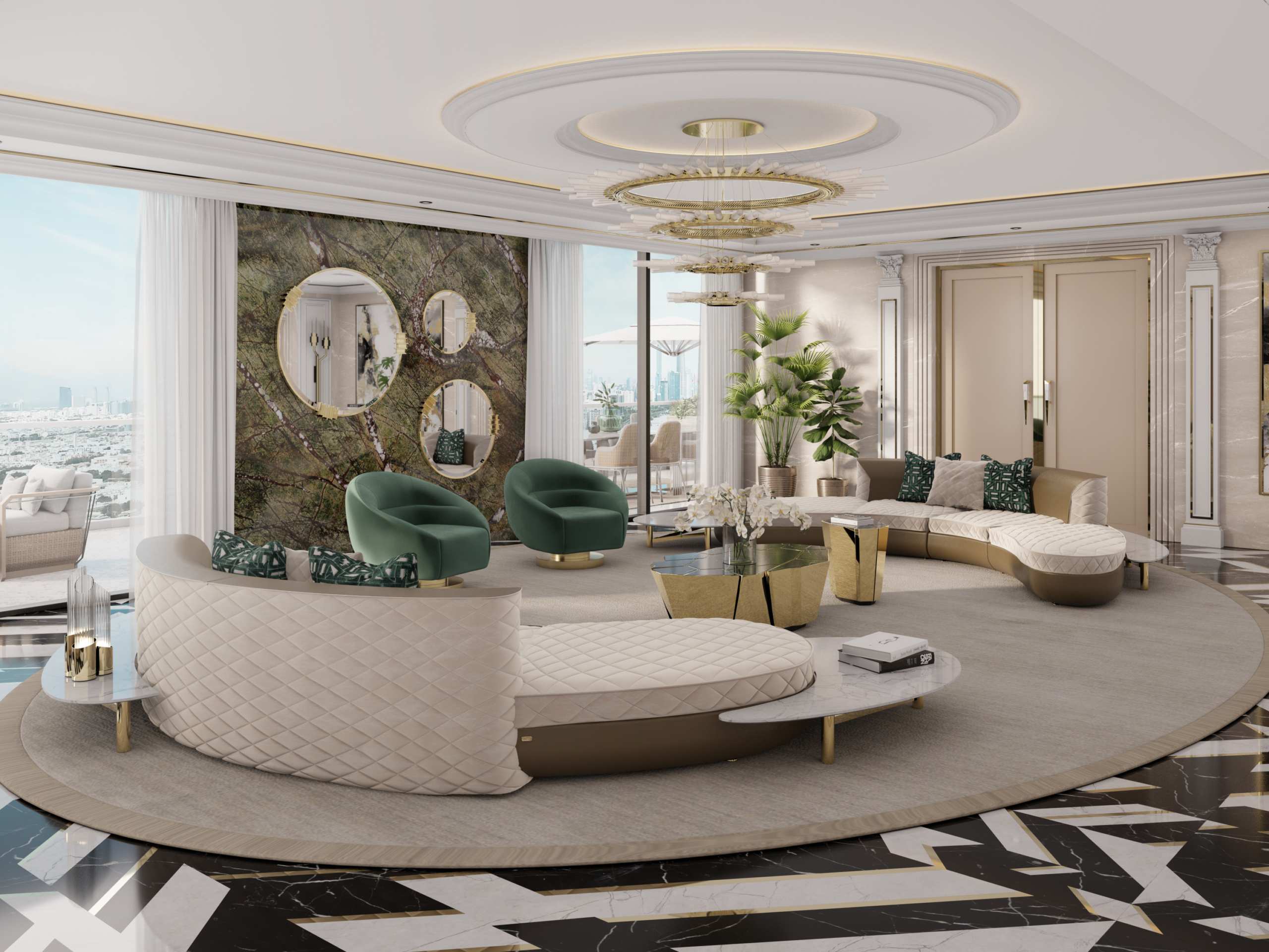 Gorgeous Green Living Room Decor