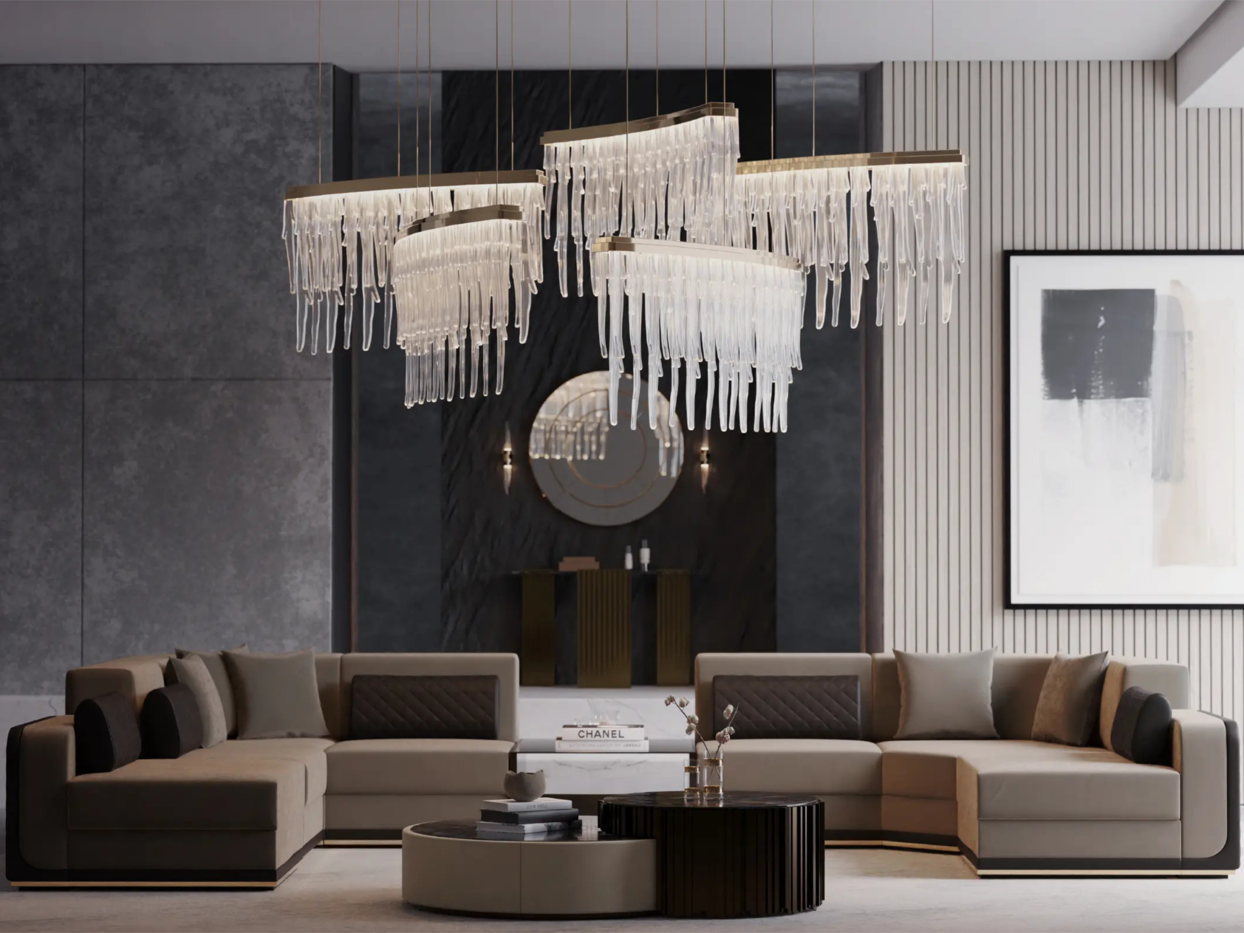 Statement Living Room Lighting