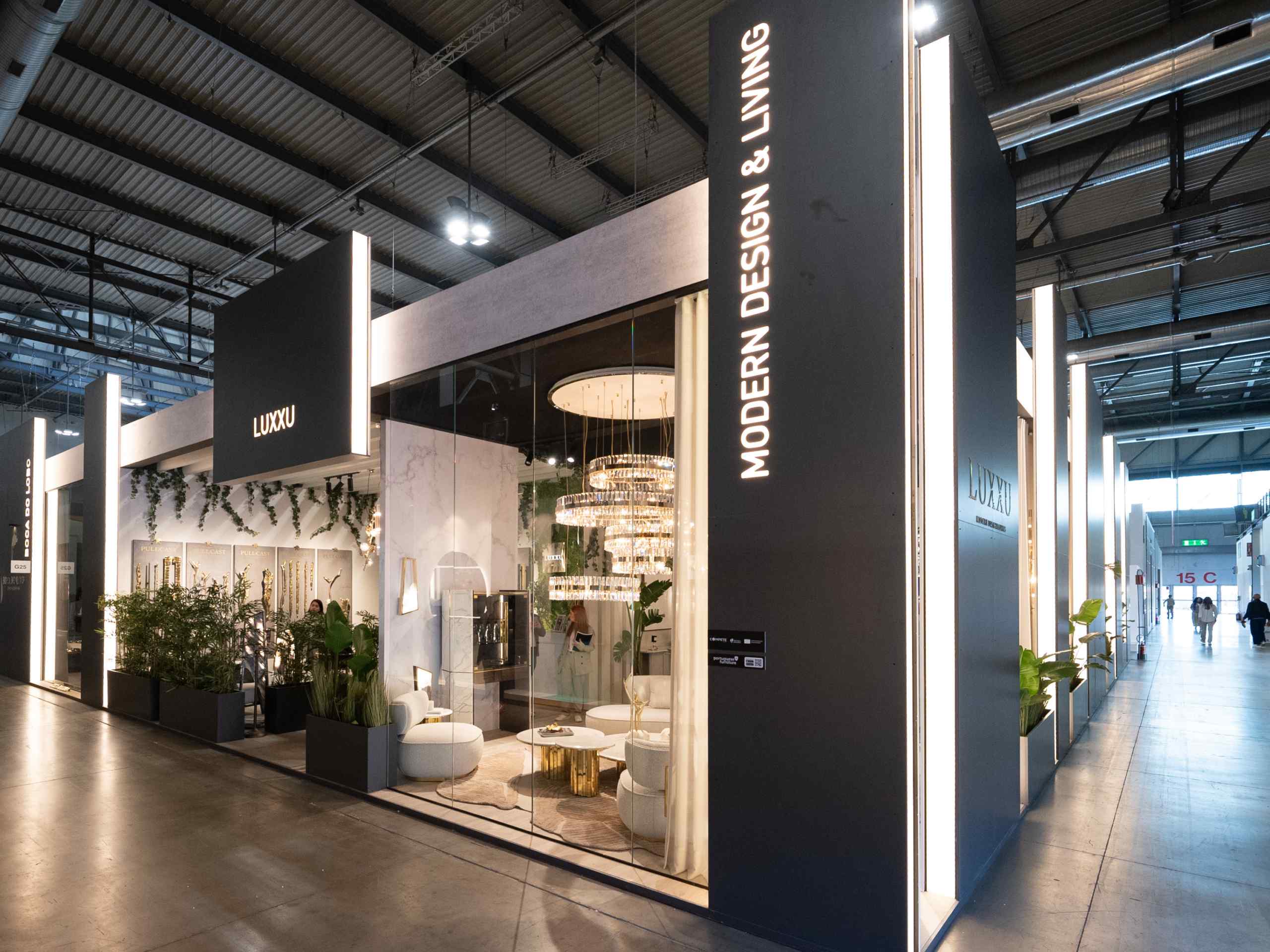 LUXXU’s Stand at Salone del Mobile 2024