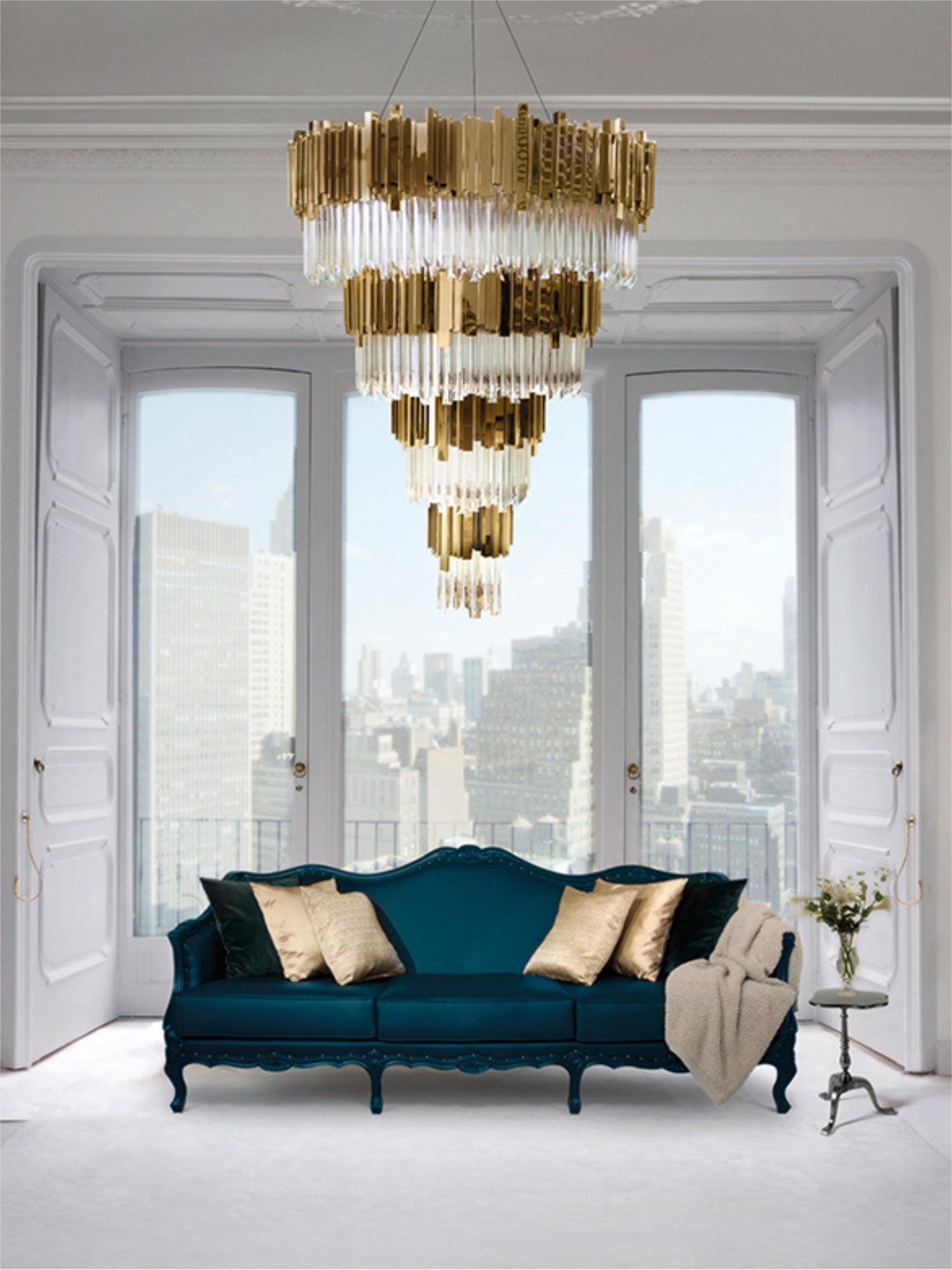 Inspire yourself with Empire Chandelier on your living room