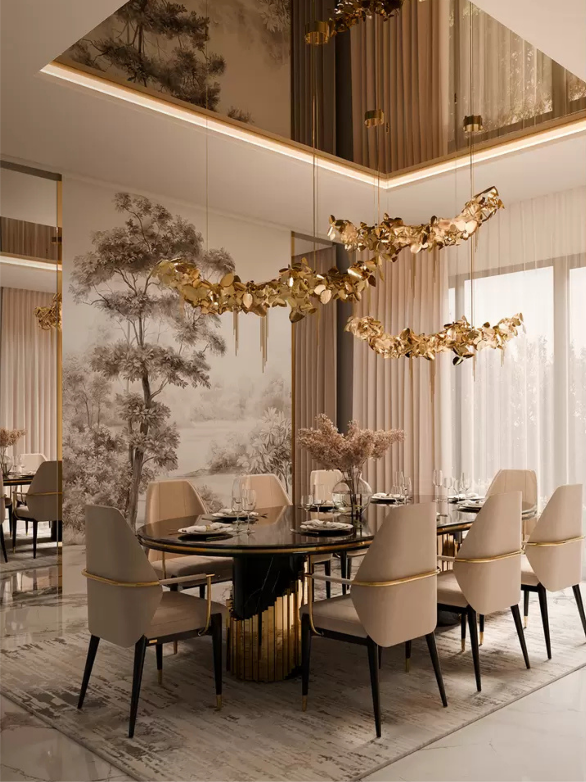 Sophistication Meets Stylish Dining