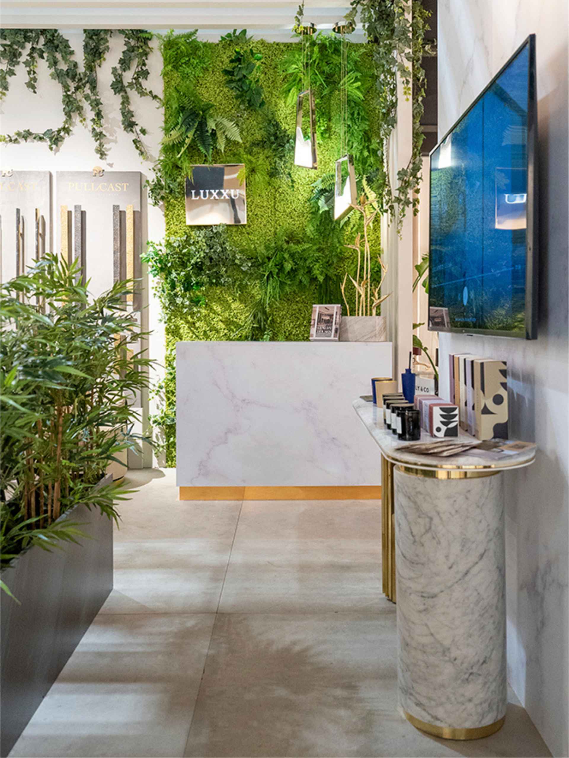 The Refined LUXXU Salone del Mobile 2024 Stand Entrance