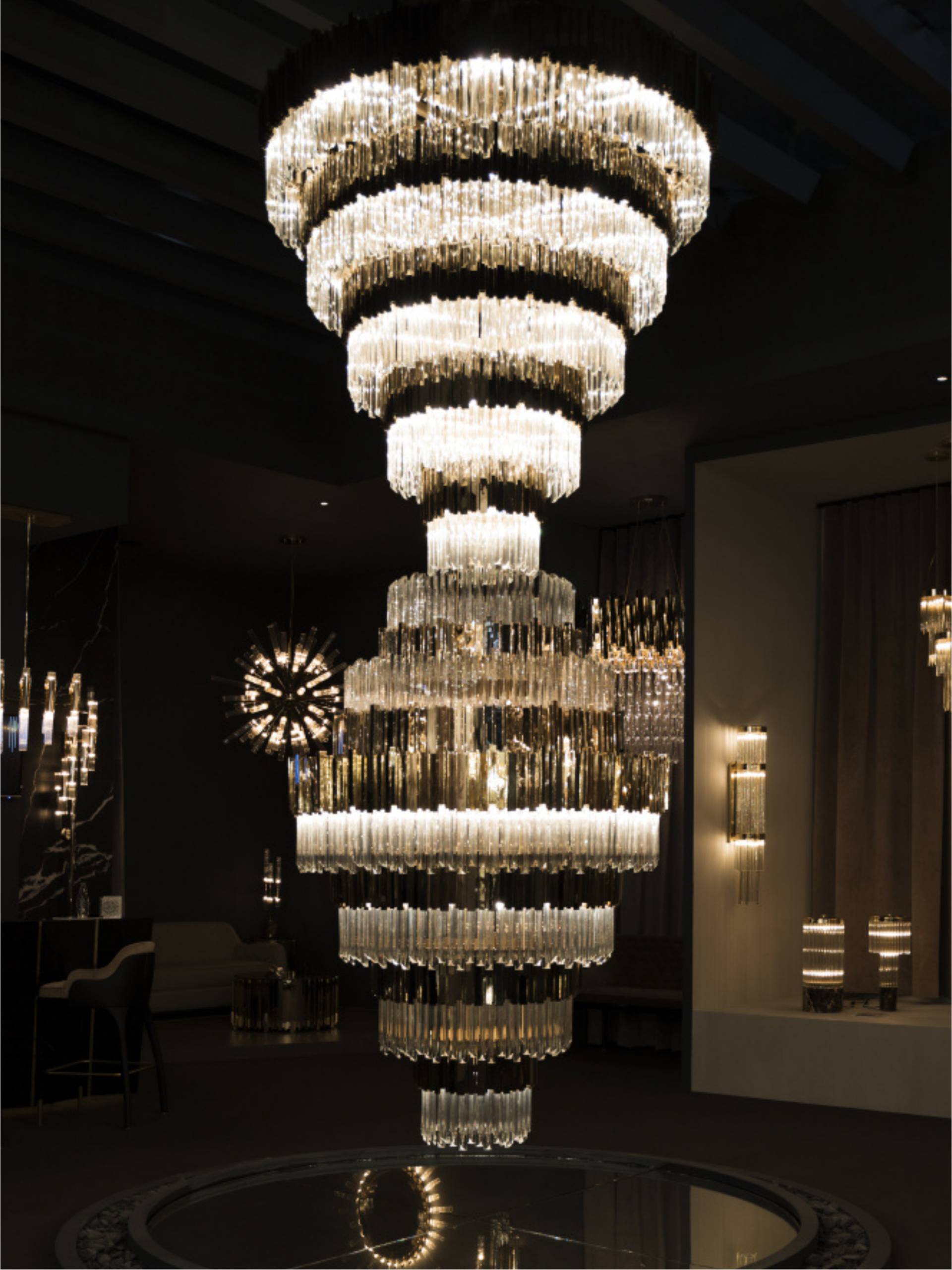 Impressive Chandelier at iSaloni 2019