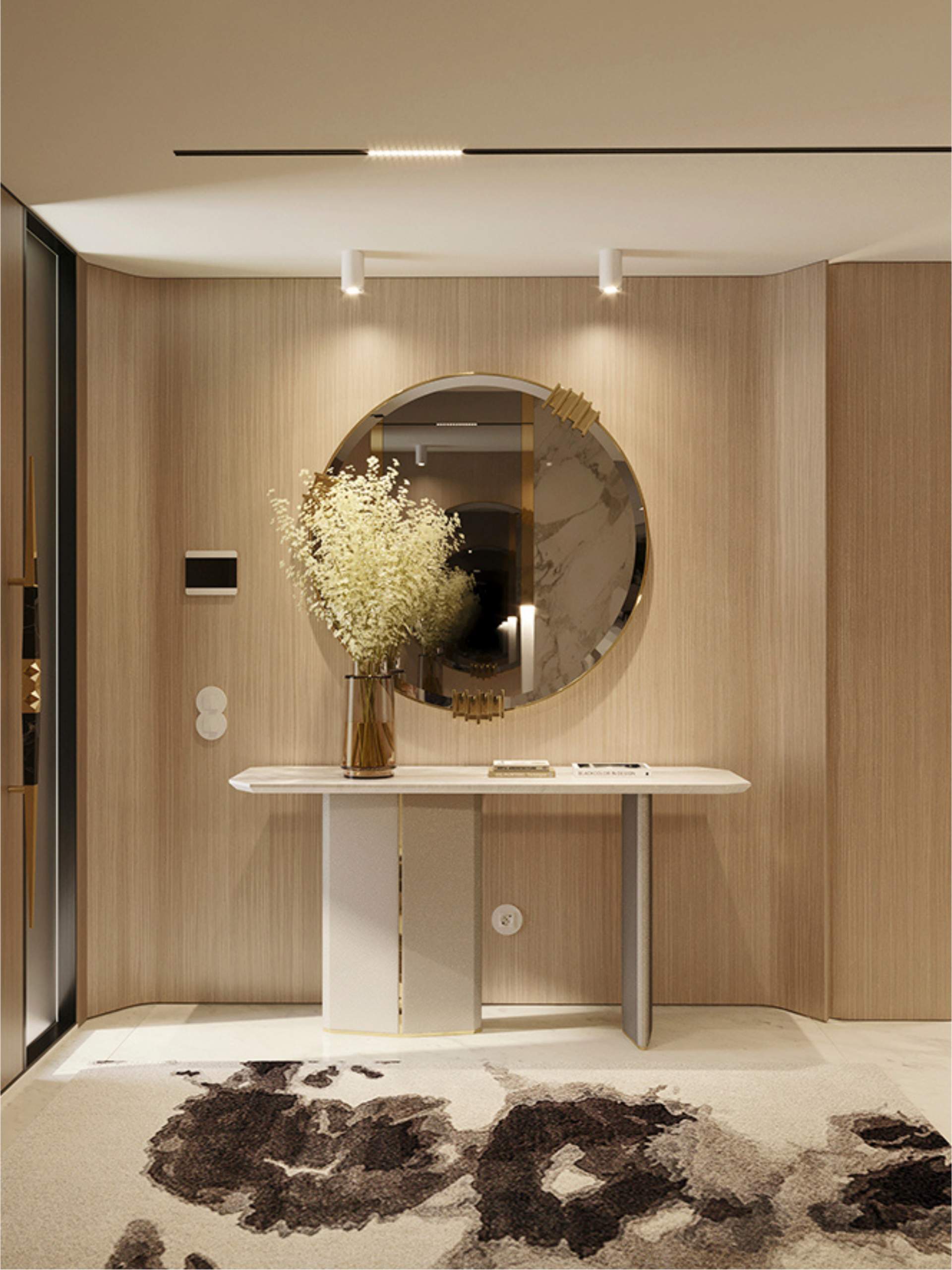Modern and Welcoming Entryway