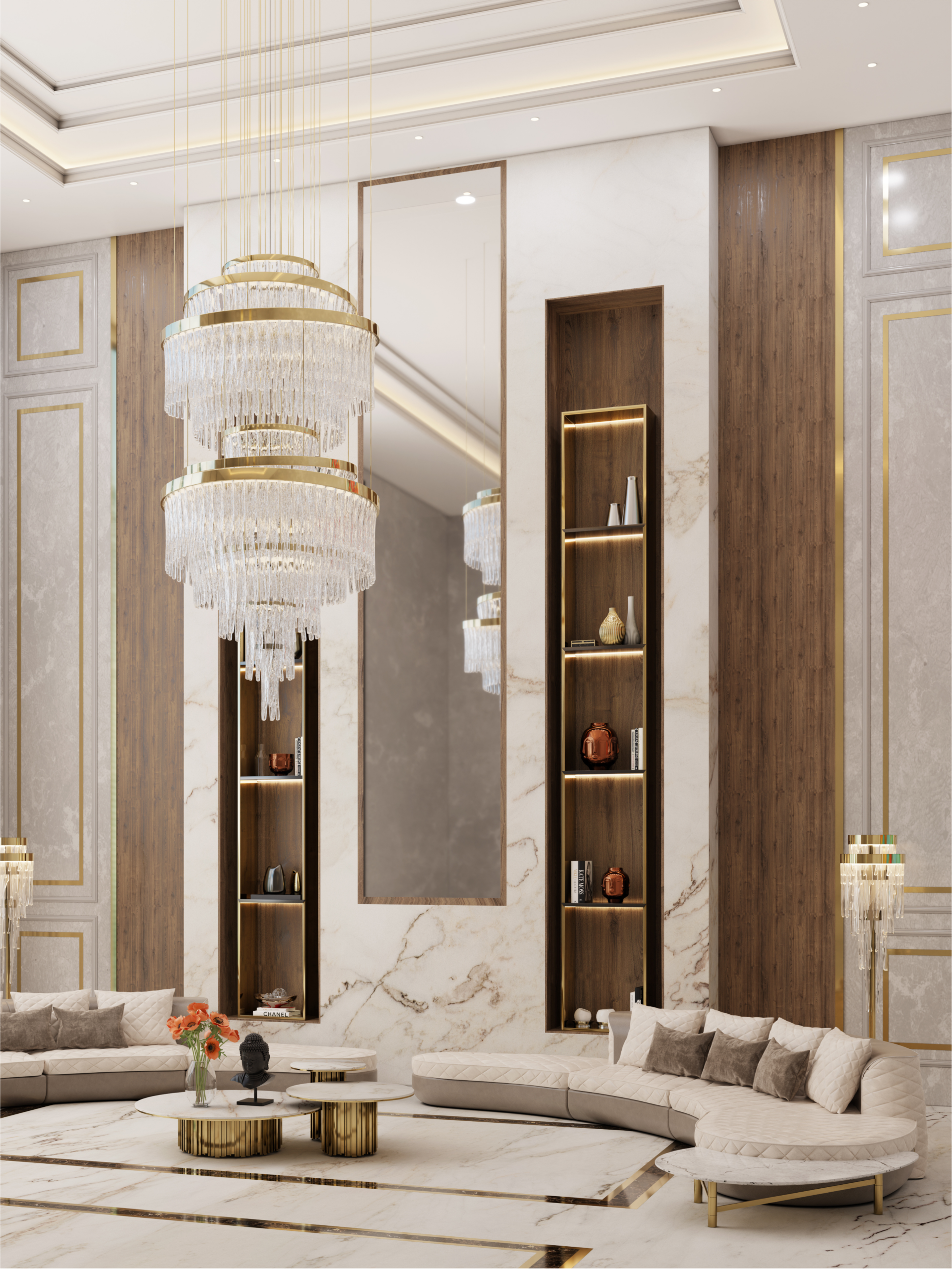 A Living Room with Infinite Beauty