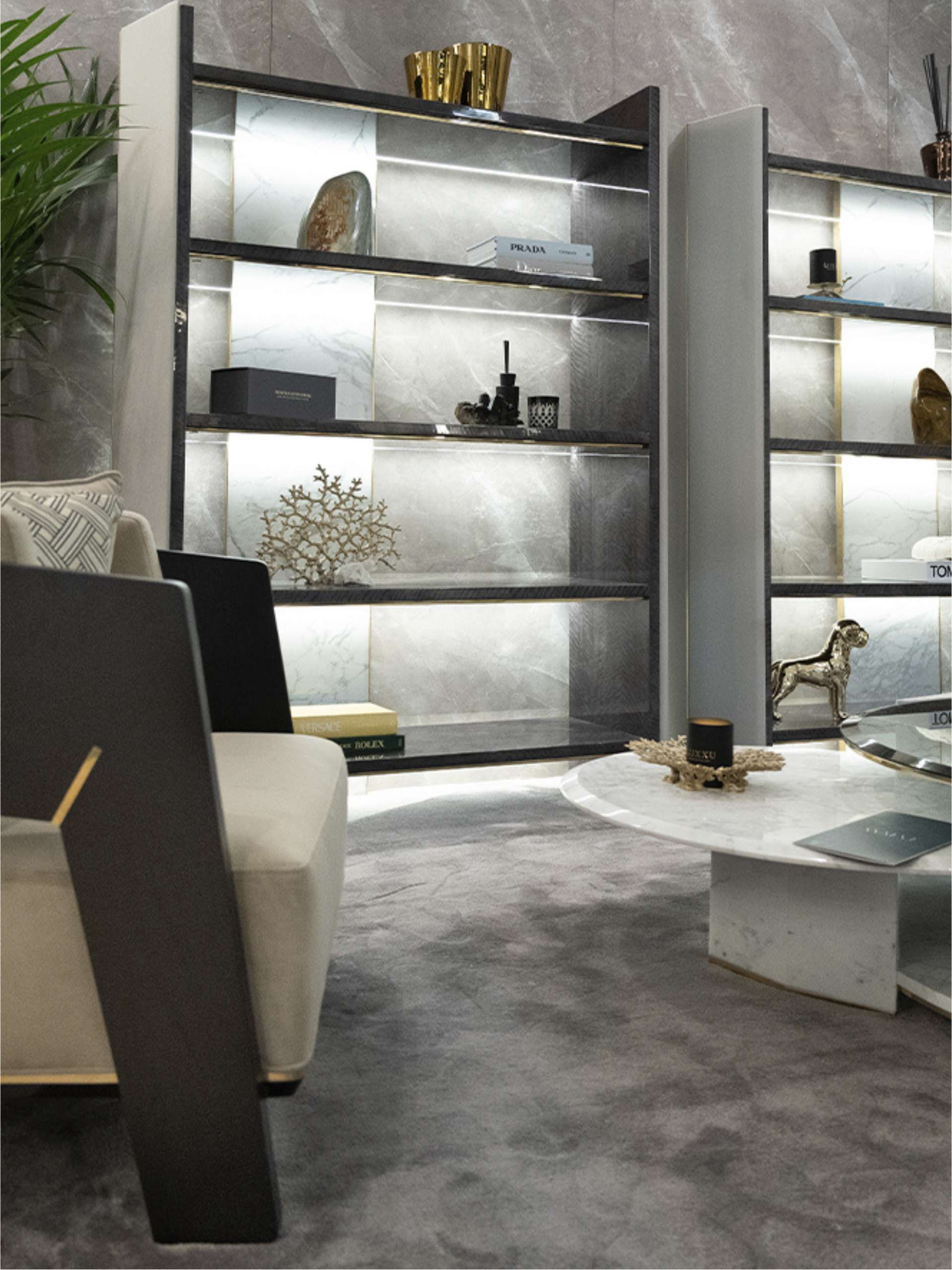 Stylish Living Area at Salone del Mobile 2022
