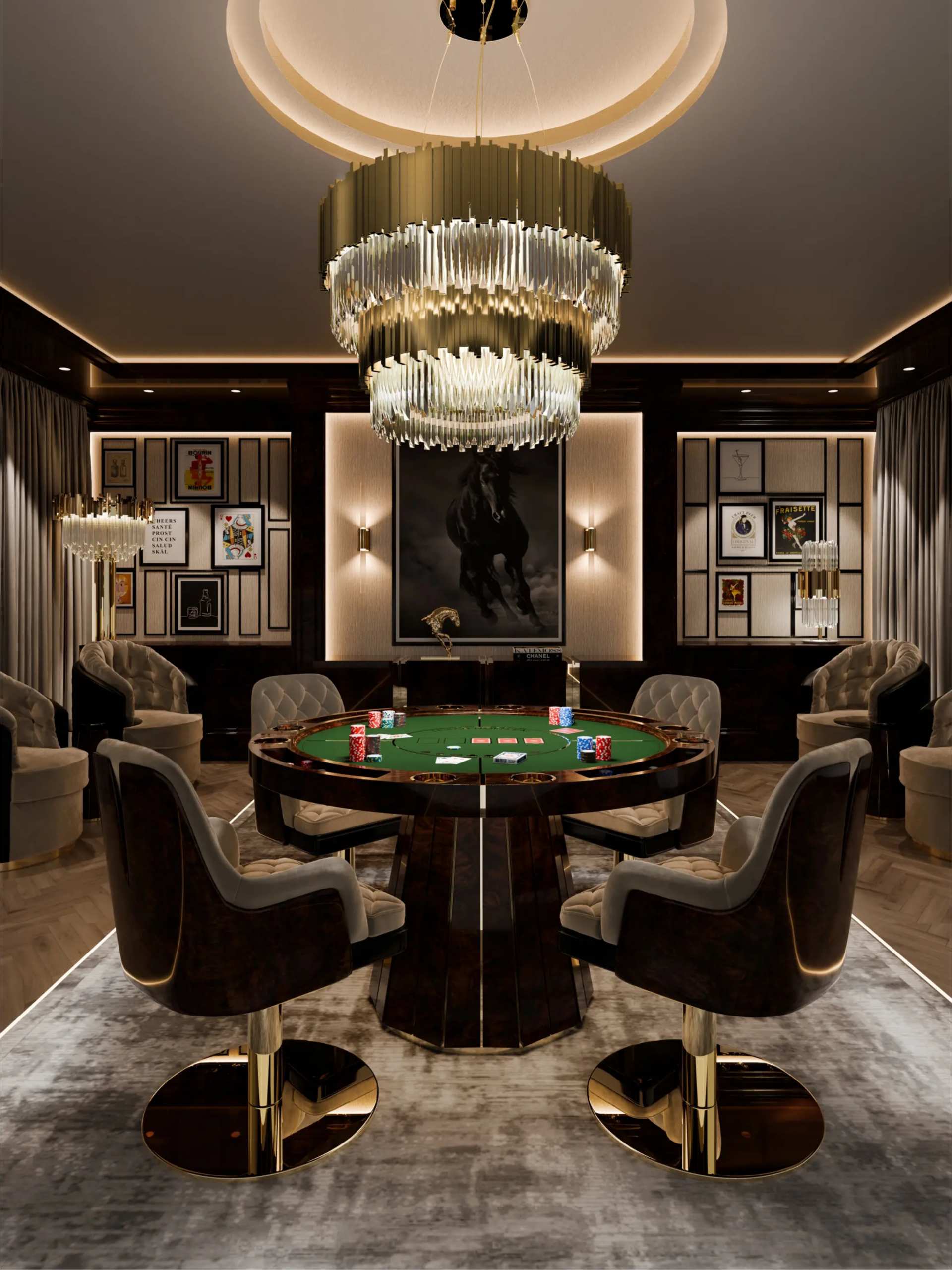 Luxury Poker Table Design