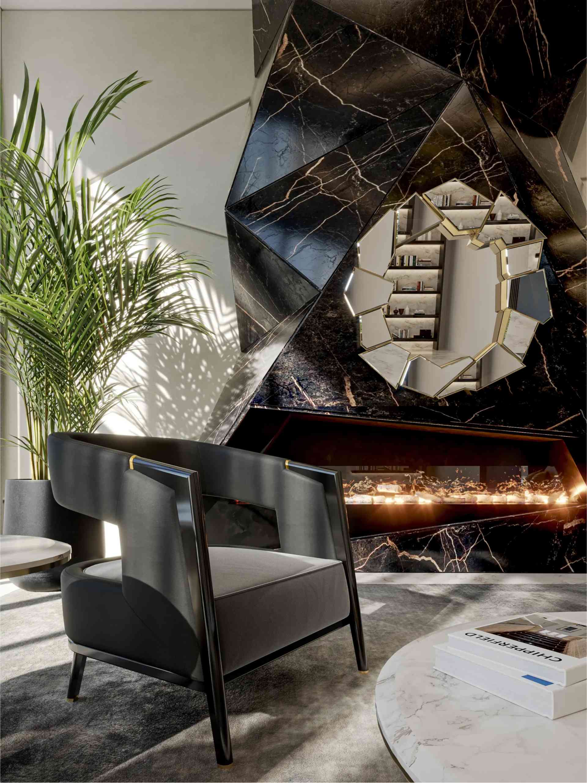 An Elegant Reading Corner