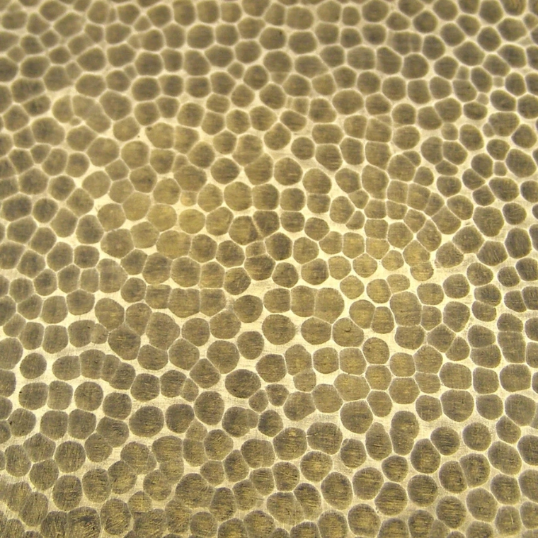 Hammered Brass